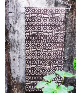 Brown Pure Cotton Fabric