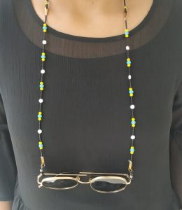 Green Black White Spectacle Chain